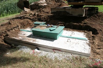 Septic Tank Riser Installation